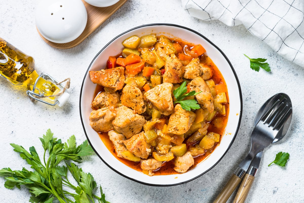 Chicken Stew with Vegetables